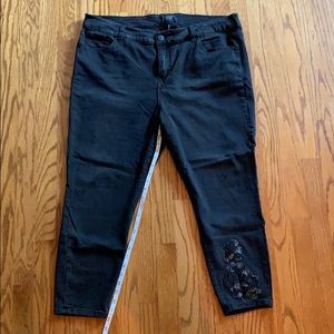 Celebrity Pink Mid Rise Ankle Skinny